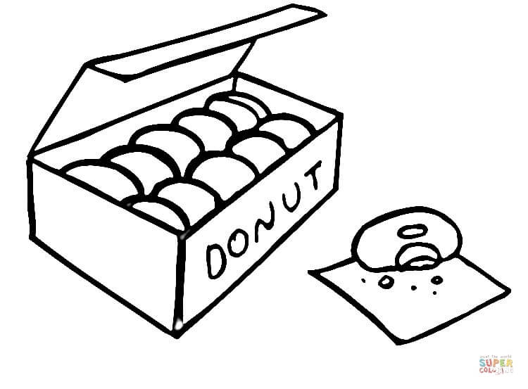 750x553 Donuts Coloring Page Free Printable Coloring Pages