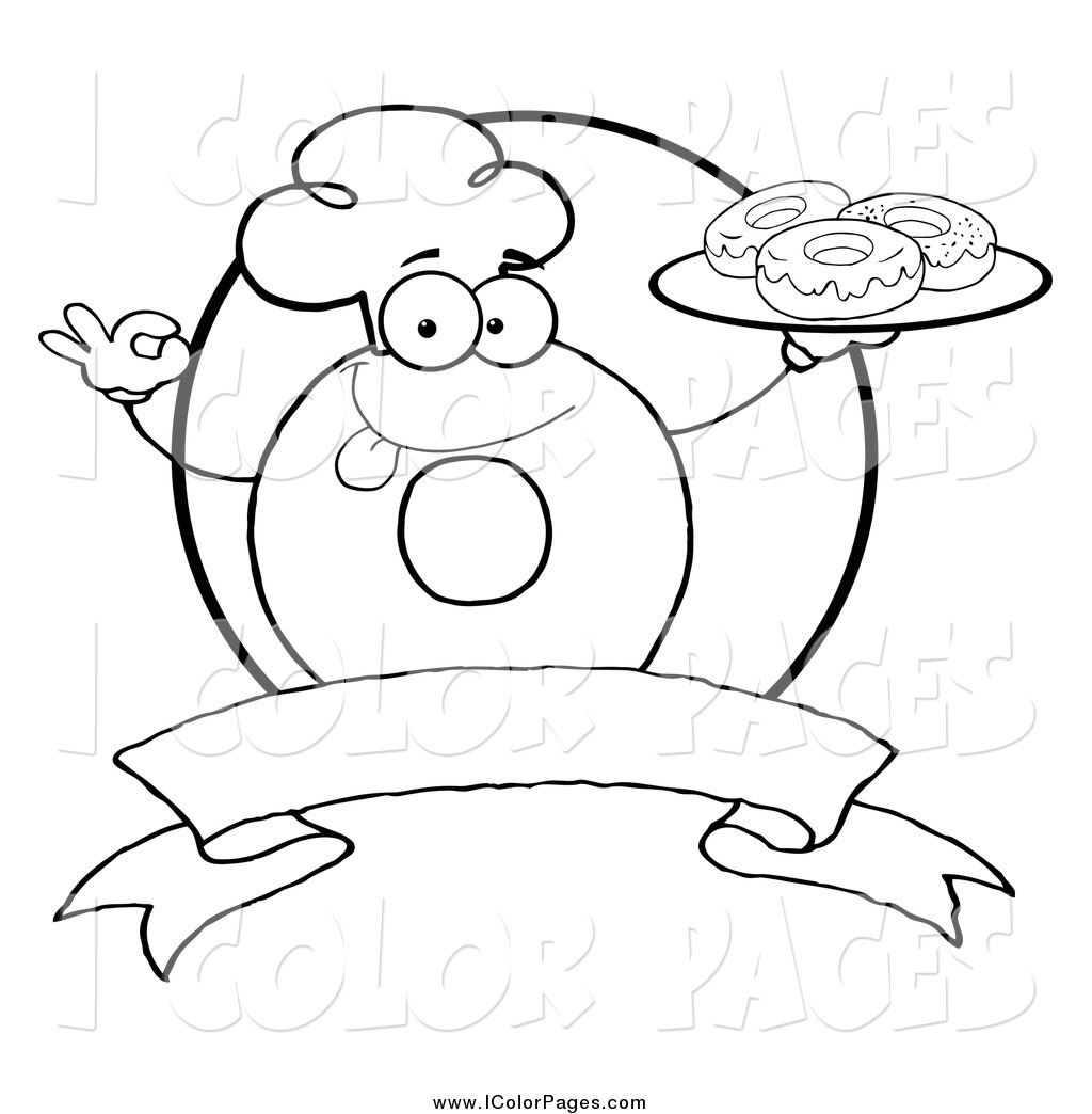 1024x1044 Doughnuts Coloring Pages