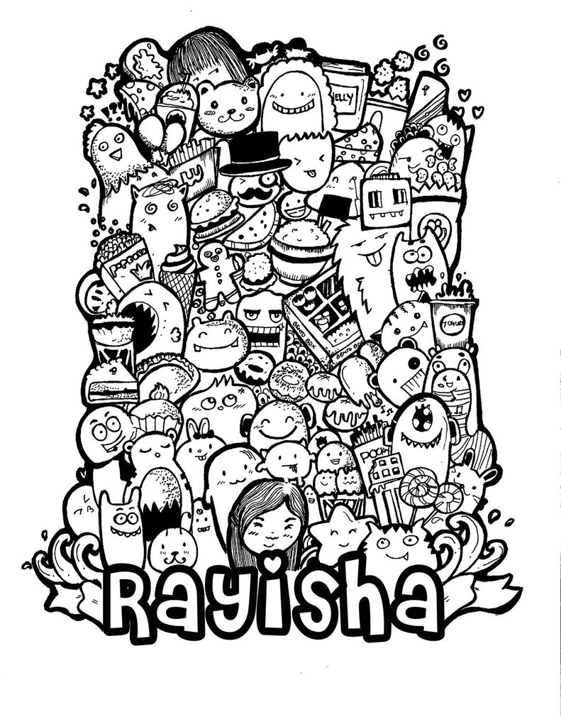 791x1010 Commision Doodle Art