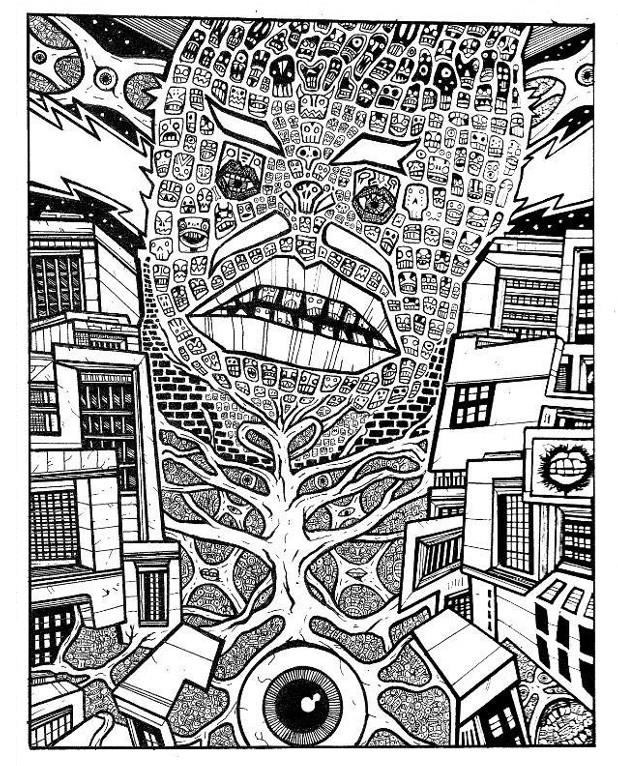 618x766 Doodle Drawings Surreal Visions