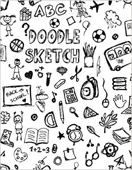 260x336 Doodle Sketch 8.5 X 11, 120 Unlined Blank Pages For Unguided