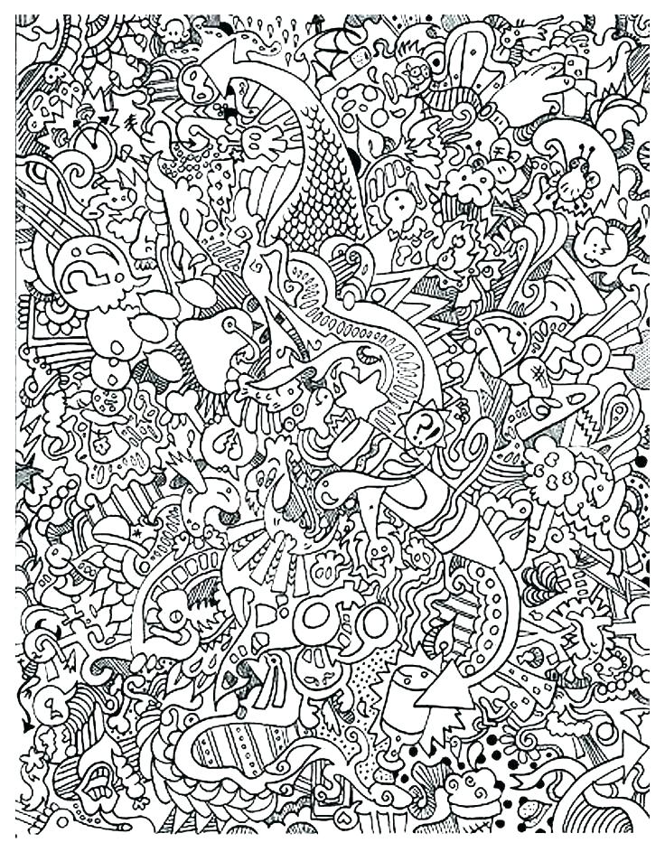 736x943 Free Doodle Art Coloring Pages Doodle Coloring Page Doodle