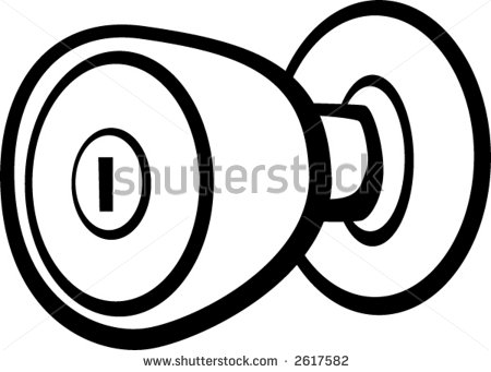 450x341 Door Knob Clipart