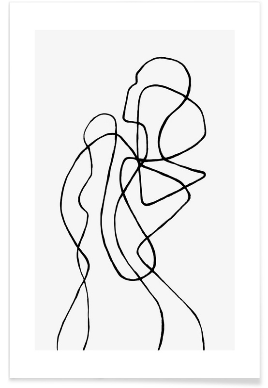 554x800 Figuratone Als Premium Poster Door Peytil Juniqe Appealing Art