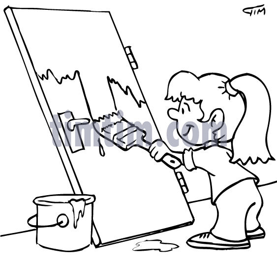 563x529 Free Drawing Of Door Painting Bw From The Category Building Home