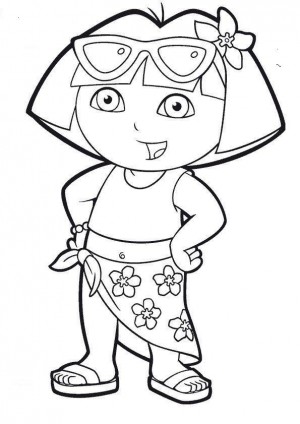 300x424 Dora And Friends Coloring Pagesfree Coloring Pages For Kids Free