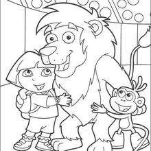 220x220 Dora Coloring Pages, Drawing For Kids, Videos For Kids, Reading