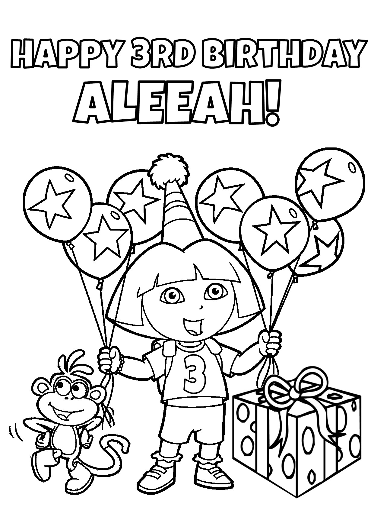 1240x1754 Diy Dora Birthday Party Games ! Unique, Original ,and Fun!