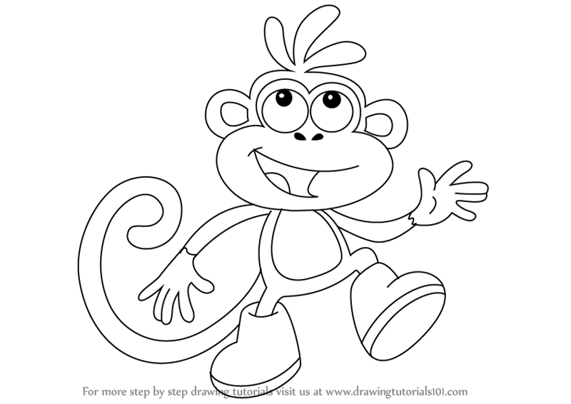 Dora Drawing Pictures_ at GetDrawings | Free download