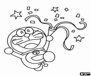 300x250 Doraemon Coloring Pages Printable Games