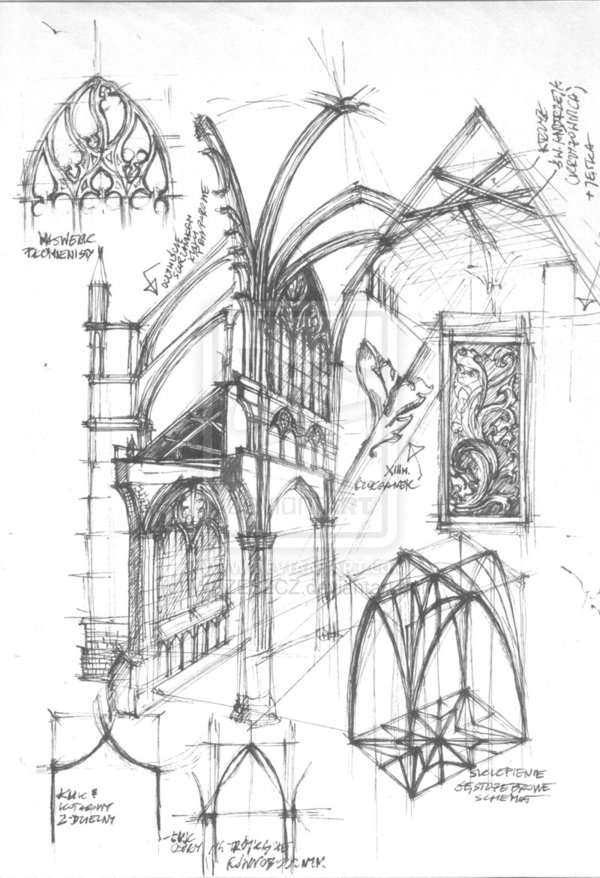 600x878 Architecture Sketch By Wrzeszcz On Architectural