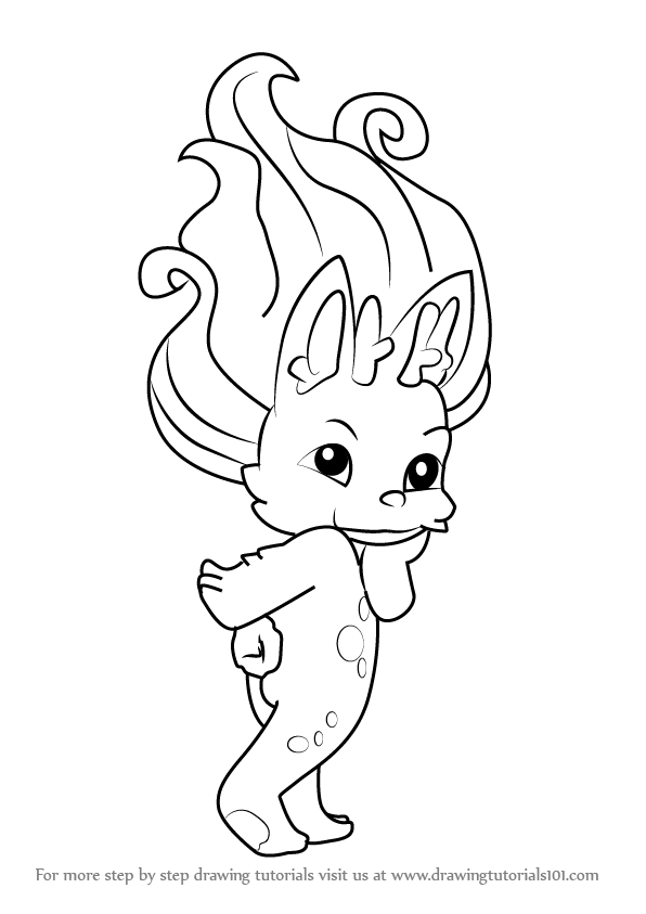 596x843 Learn How To Draw Dorothy Doe From The Zelfs (The Zelfs) Step By