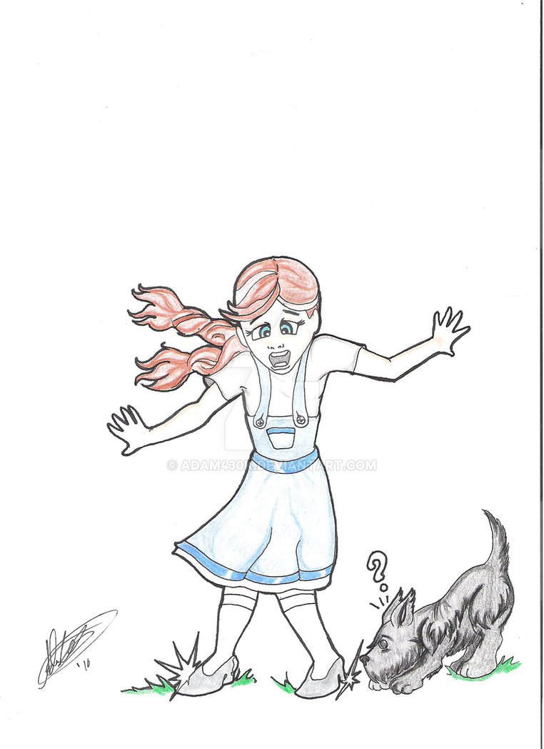 762x1048 Oz By Adam Dorothy And Toto By Adam430k