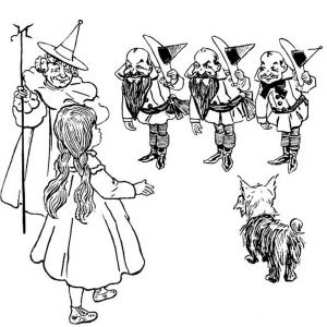 300x300 Wizard Of Oz, Dorothy Meet Good Witch Of North And