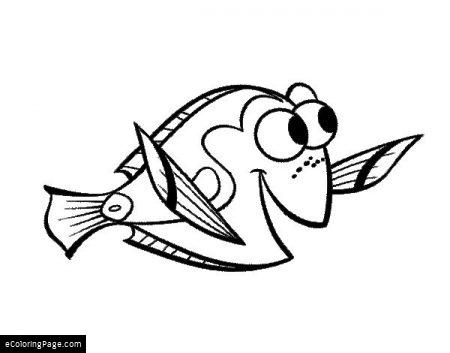450x353 Finding Dory Coloring Pages For Kids