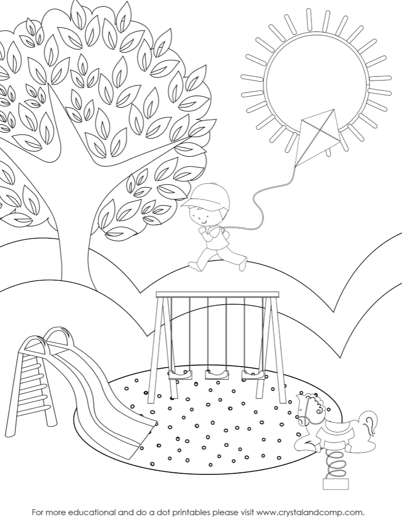 818x1062 Preschool Do A Dot Printables Spring