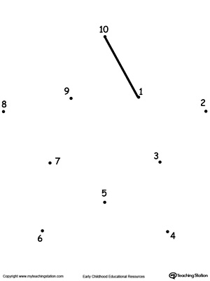 300x400 Learning To Count By Connecting The Dots 1 Through 10 Drawing