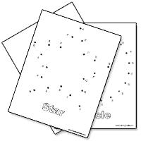 200x200 Connect The Dots Sheets Shapes