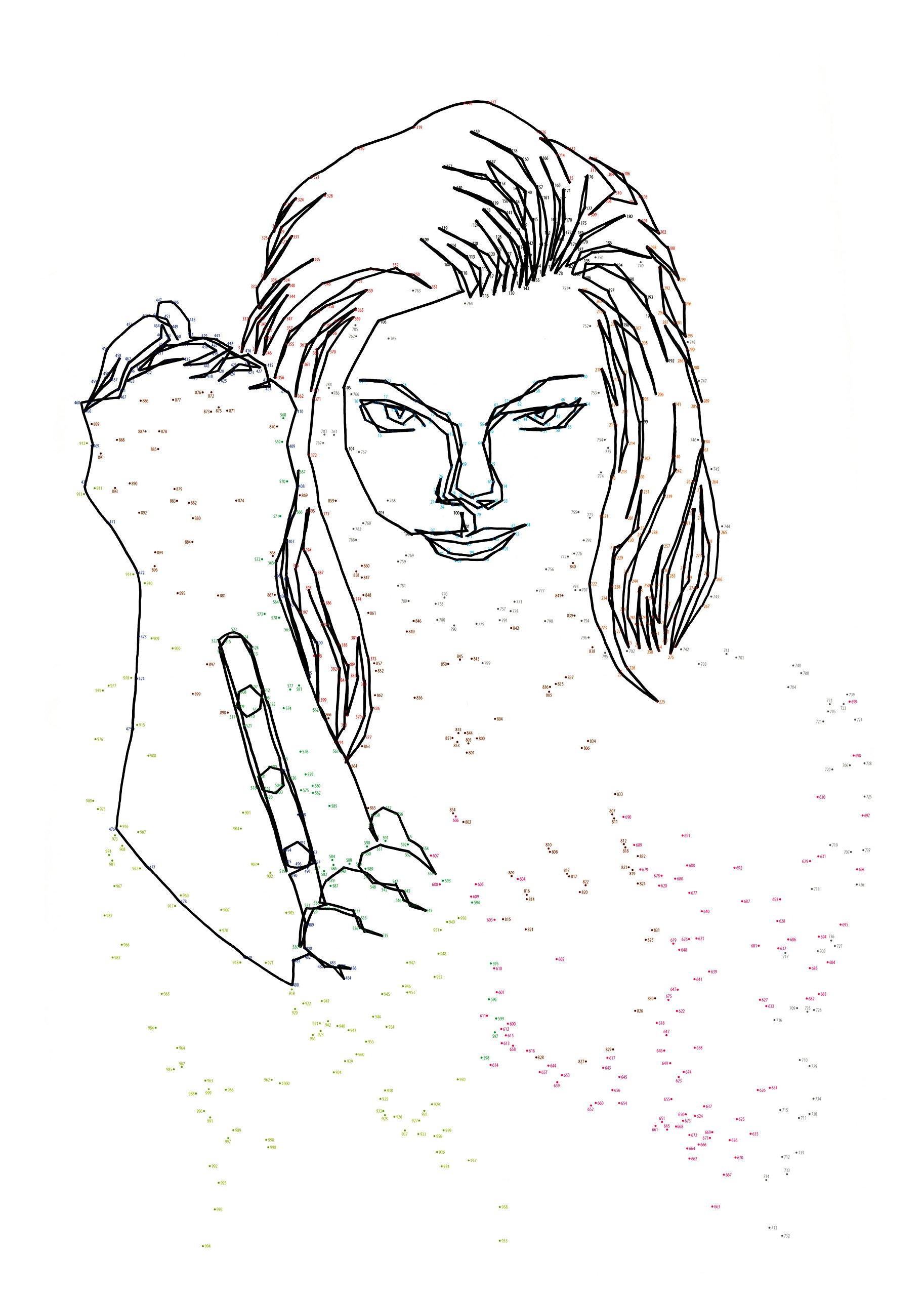 1826x2560 Marvel's Amazing 1000 Dot Dot Book Twenty Comic Characters