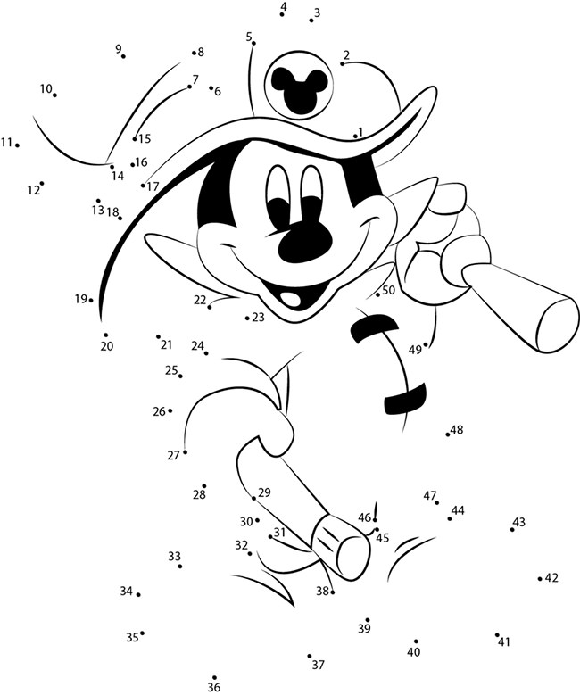 650x779 Mickey Mouse Template