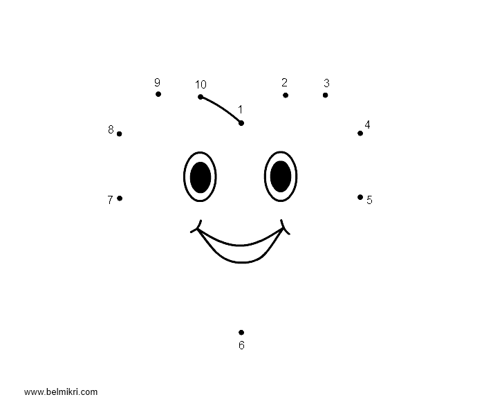 700x600 Printable Coloring Pages, Dot The Dot