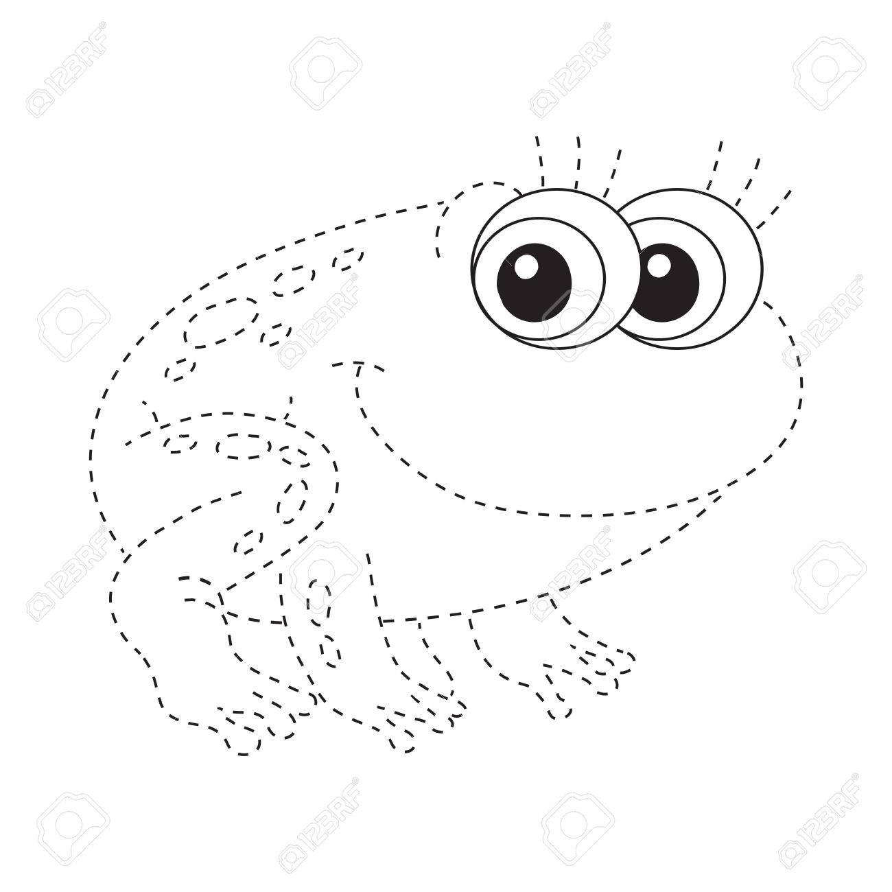 1300x1300 Connect The Dots (Frog) Royalty Free Cliparts, Vectors, And Stock