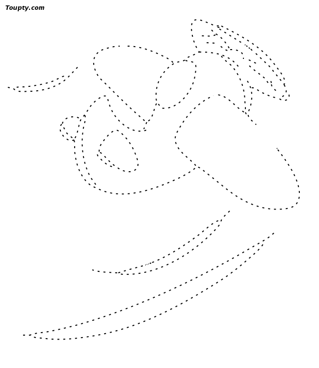 650x750 Drawing With Dotted Lines To Learn To Draw