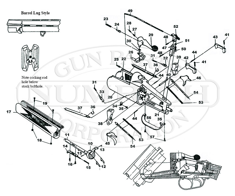 Single Shot Shotgun Parts Diagram