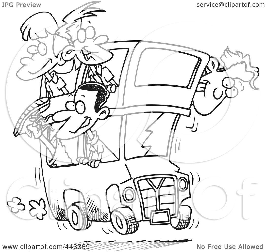 1080x1024 Royalty Free (Rf) Clip Art Illustration Of A Cartoon Black