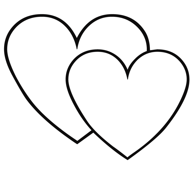 809x740 Heart Coloring Pages Free Hearts Coloring Pages Coloring Pages