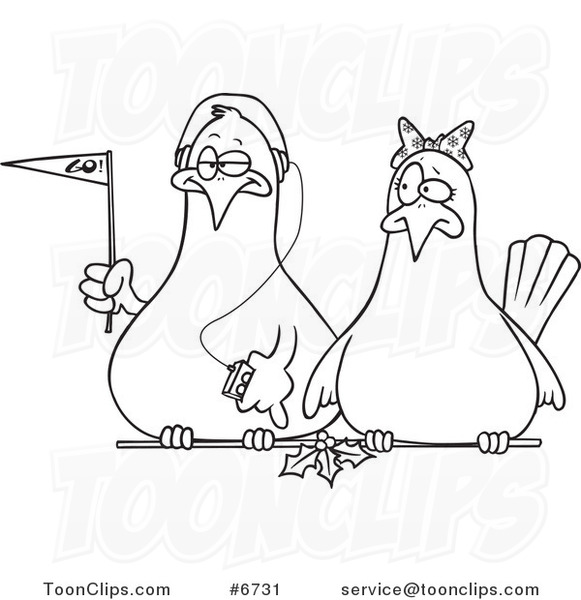 581x600 Cartoon Black And White Line Drawing Of Dove Fans