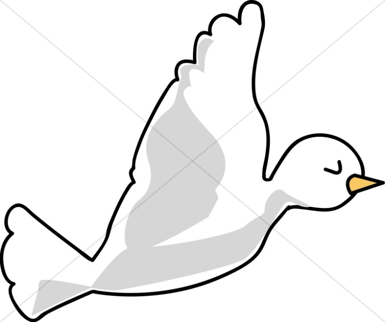 776x650 Cartoon Dove Image Dove Clipart