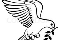 200x140 Dove Cartoon Simple