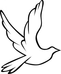 236x290 Holy Spirit Dove Outline