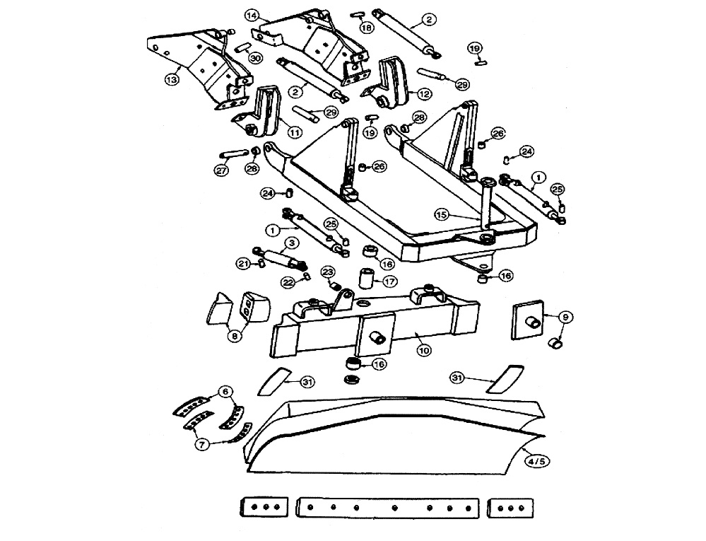 999x765 John Deere Dozer Blade Parts John Deere Bushings