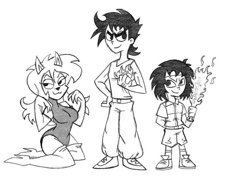 800x623 Dr Flame Butch Hartman Styled By Ralphbear