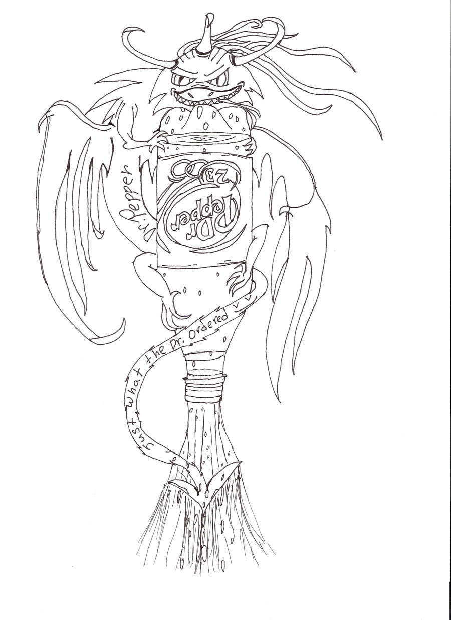 900x1238 Dr. Pepper As Cool A Dragon By Shastasnow