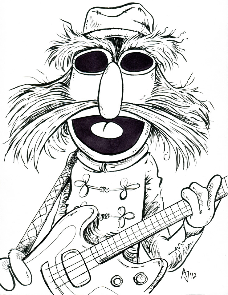740x959 Electric Mayhem Floyd Pepper By Atlantajones