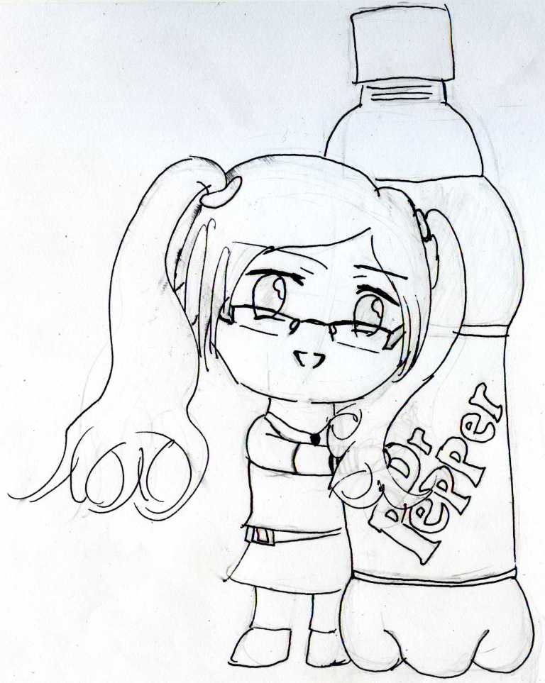 768x963 Chloe Dr Pepper Chibi Line Art By Aokaji21