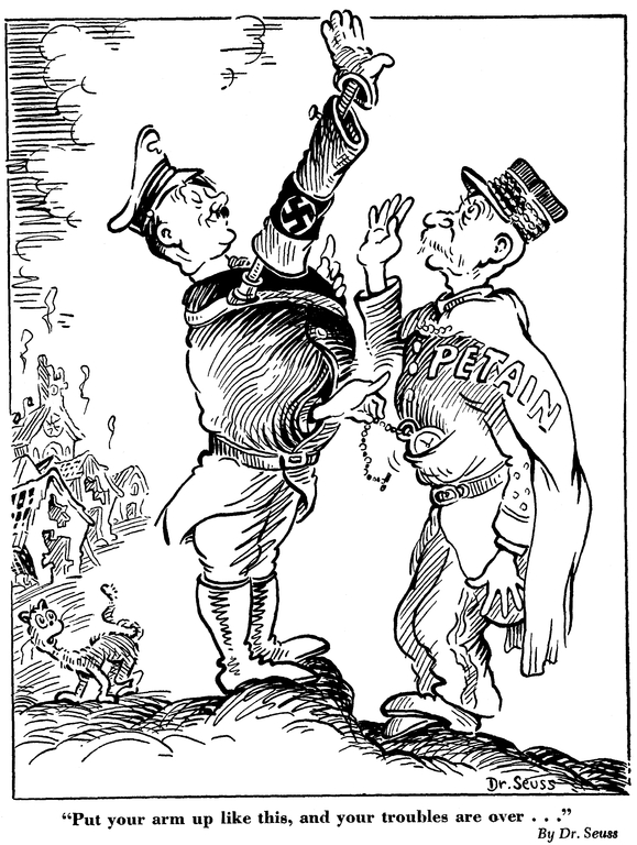 579x768 Dr. Seuss's Political Cartoons Are On Show And Are Eerily