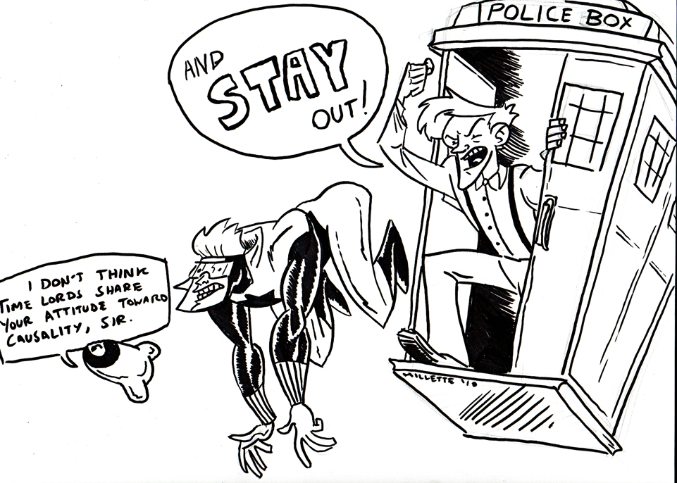 961x686 Doctor Who Brad Millette's Sketchblog