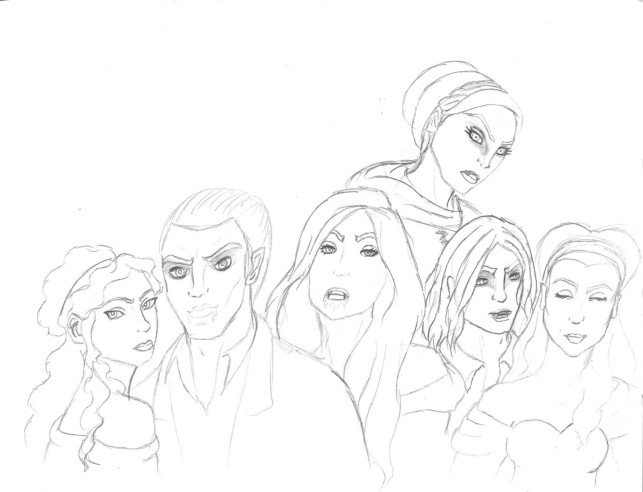 2088x1597 House Of Dracula Drawing By Valor1387