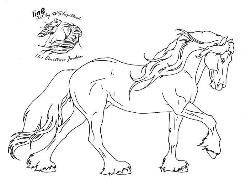 800x604 Friesian Lineart For Da Use By Wstopdeck Beautiful Lines