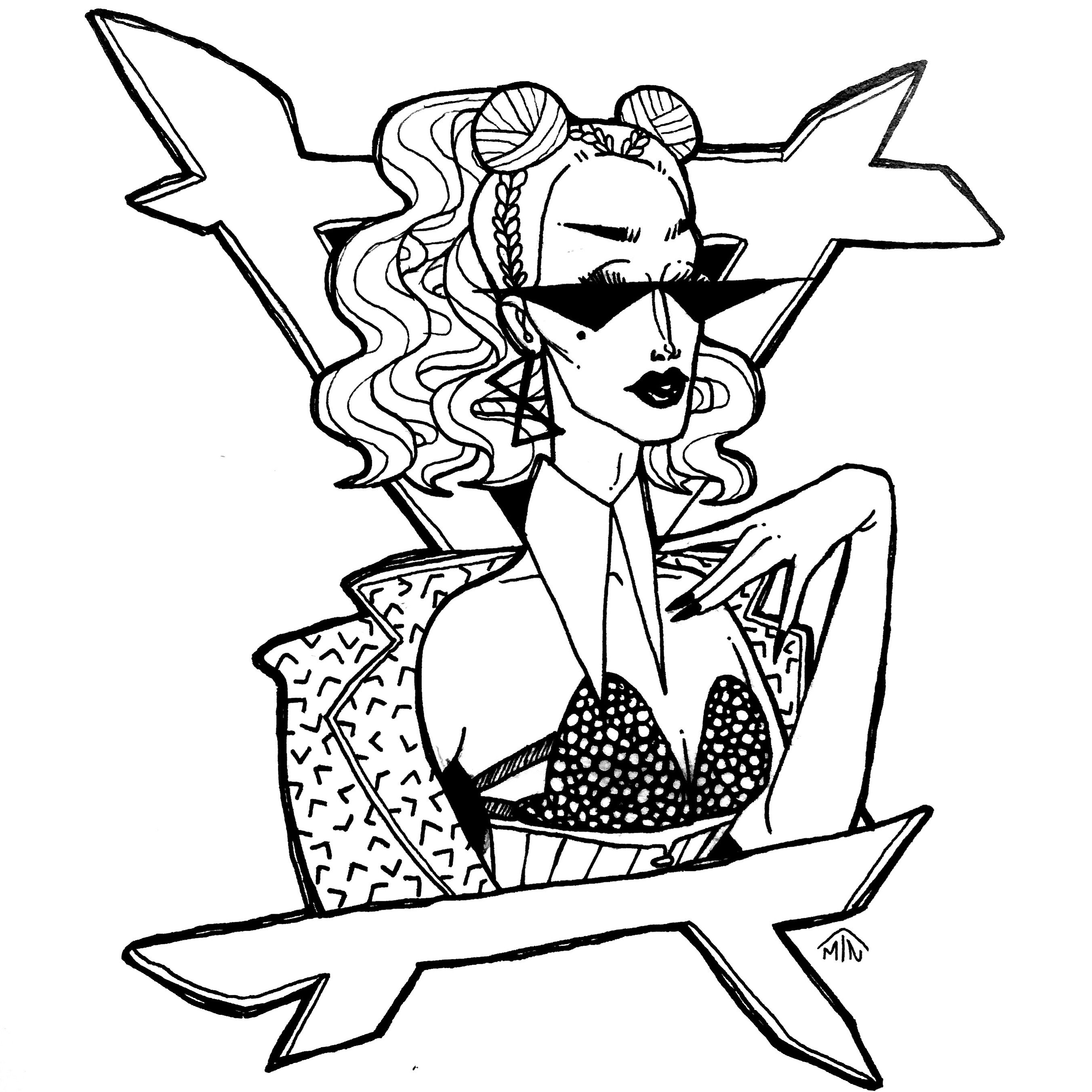 2703x2703 Themaxcollective Drawing Of Max Malanaphy Drawing By @kweenmin