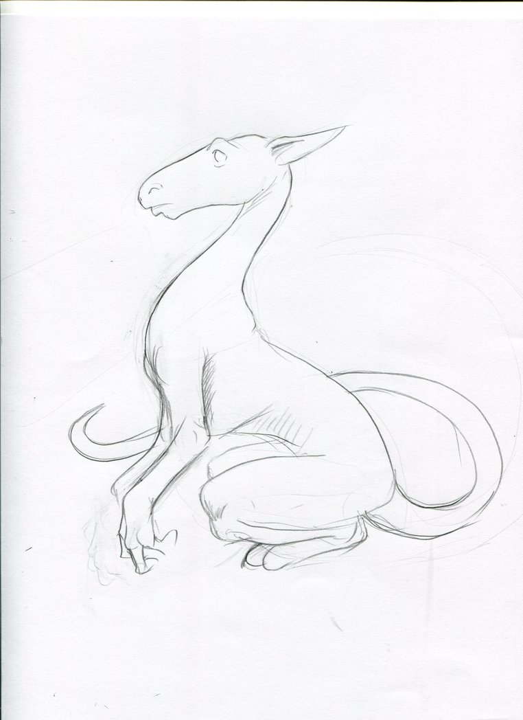762x1048 Sitting Luck Dragon Anatomy By Pushing Pencils