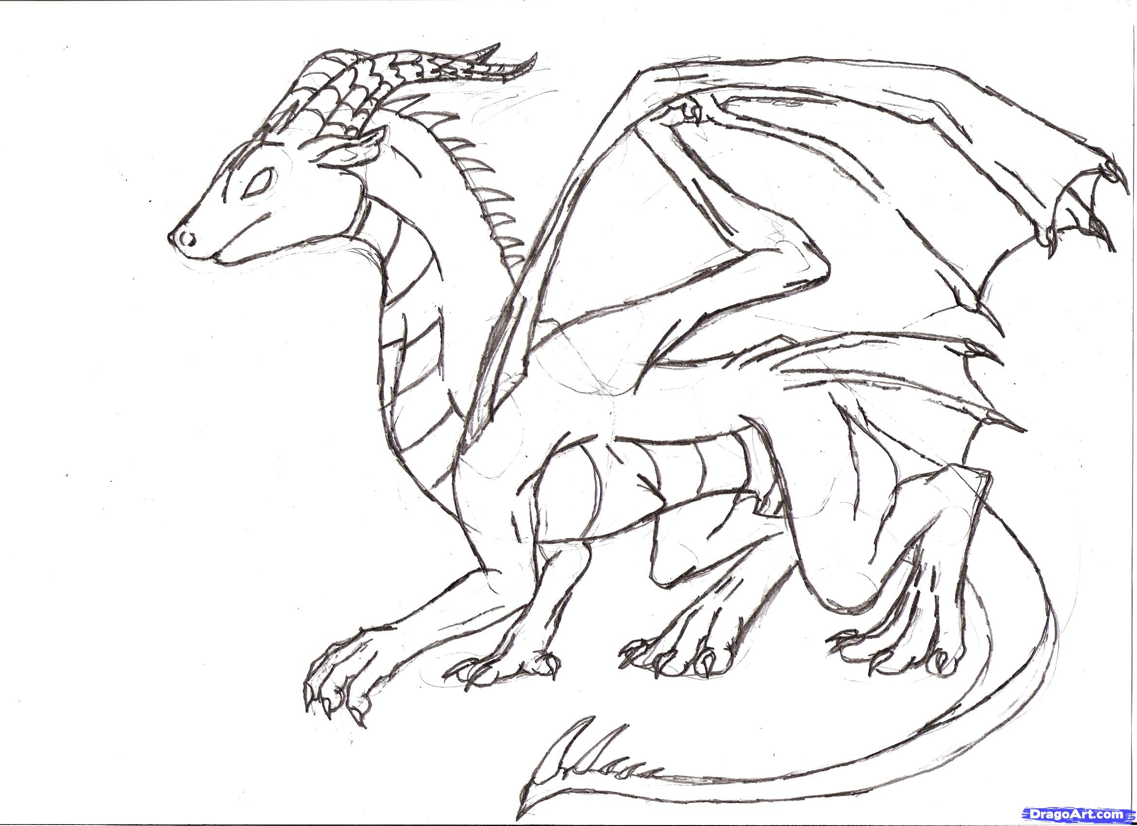 2338x1700 Dragon Drawing Step By Step 26 Best Images About How To Draw