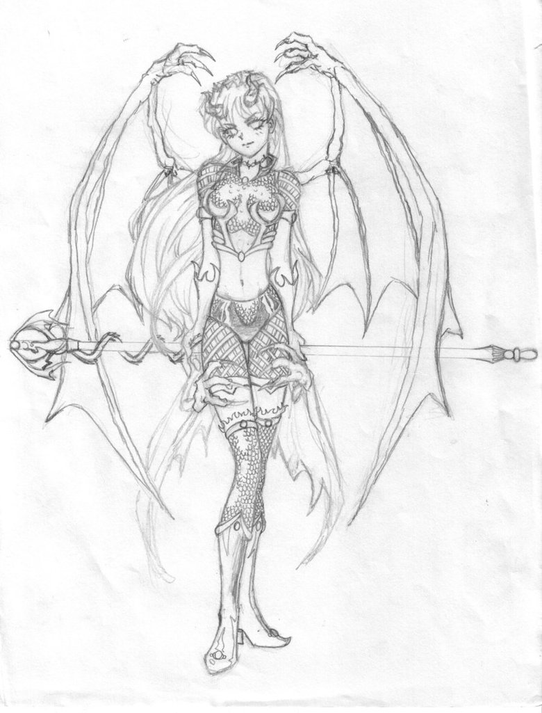 780x1025 Dragon Warrior Drawing By Pjbottoms