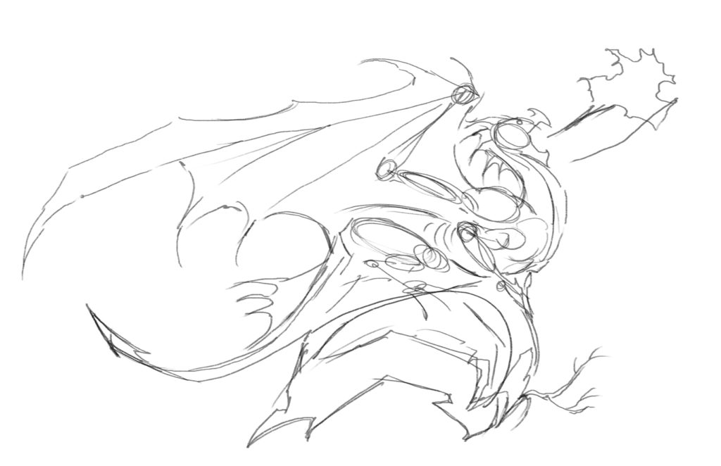 1024x662 How To Draw A Dragon Breaking Down Epic Fantasy Creatures