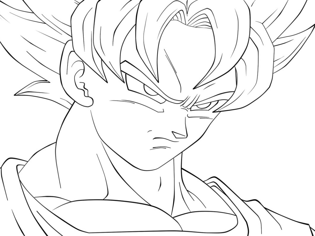 1024x768 Dragon Ball Z Character Drawings Best Collections Of How To Draw