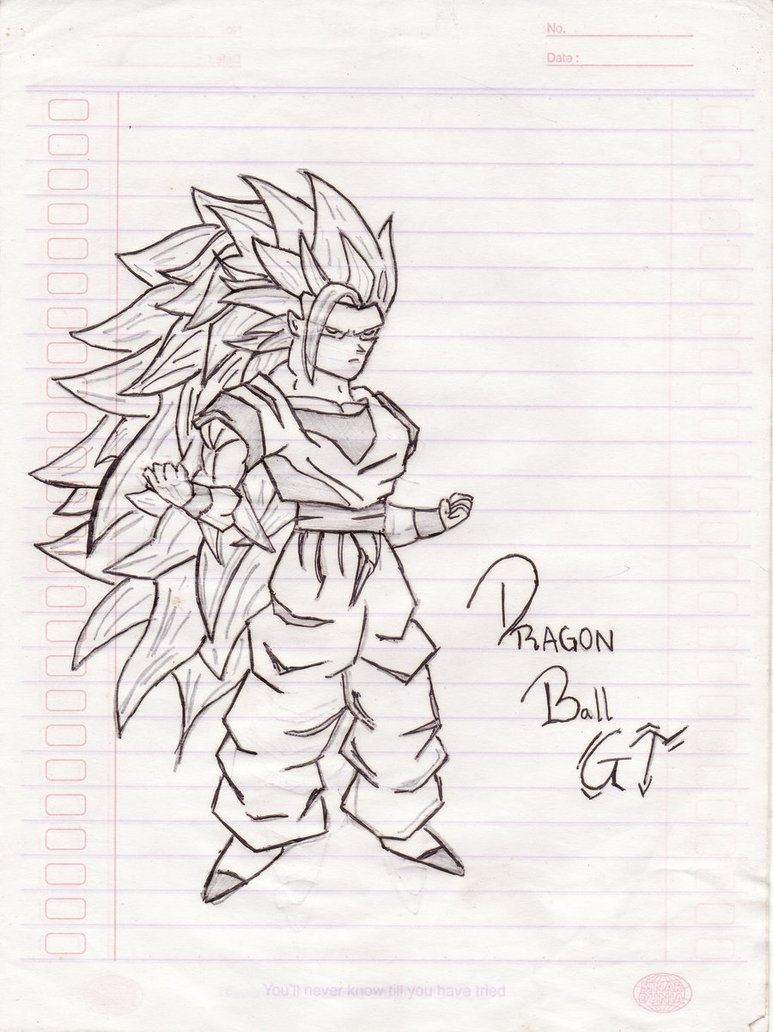 773x1032 Dragon Ball Gt By Almacom